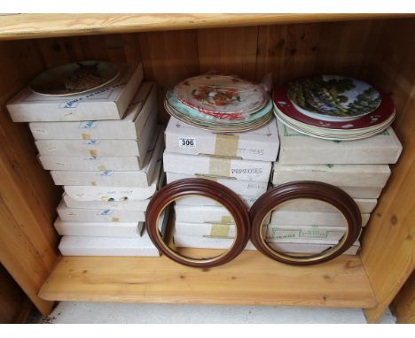 Large collection of L/E plates to include Royal Worcester
