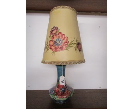 Moorcroft table lamp