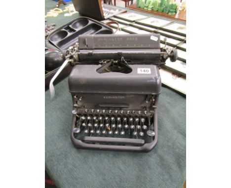 Retro Remington typewriter