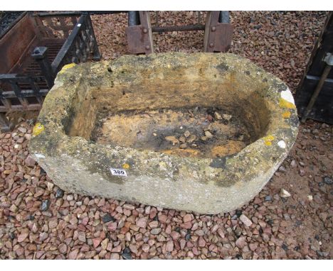 Antique stone trough