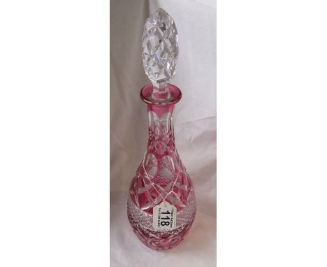 Tear drop decanter