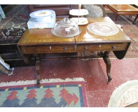Antique sofa table
