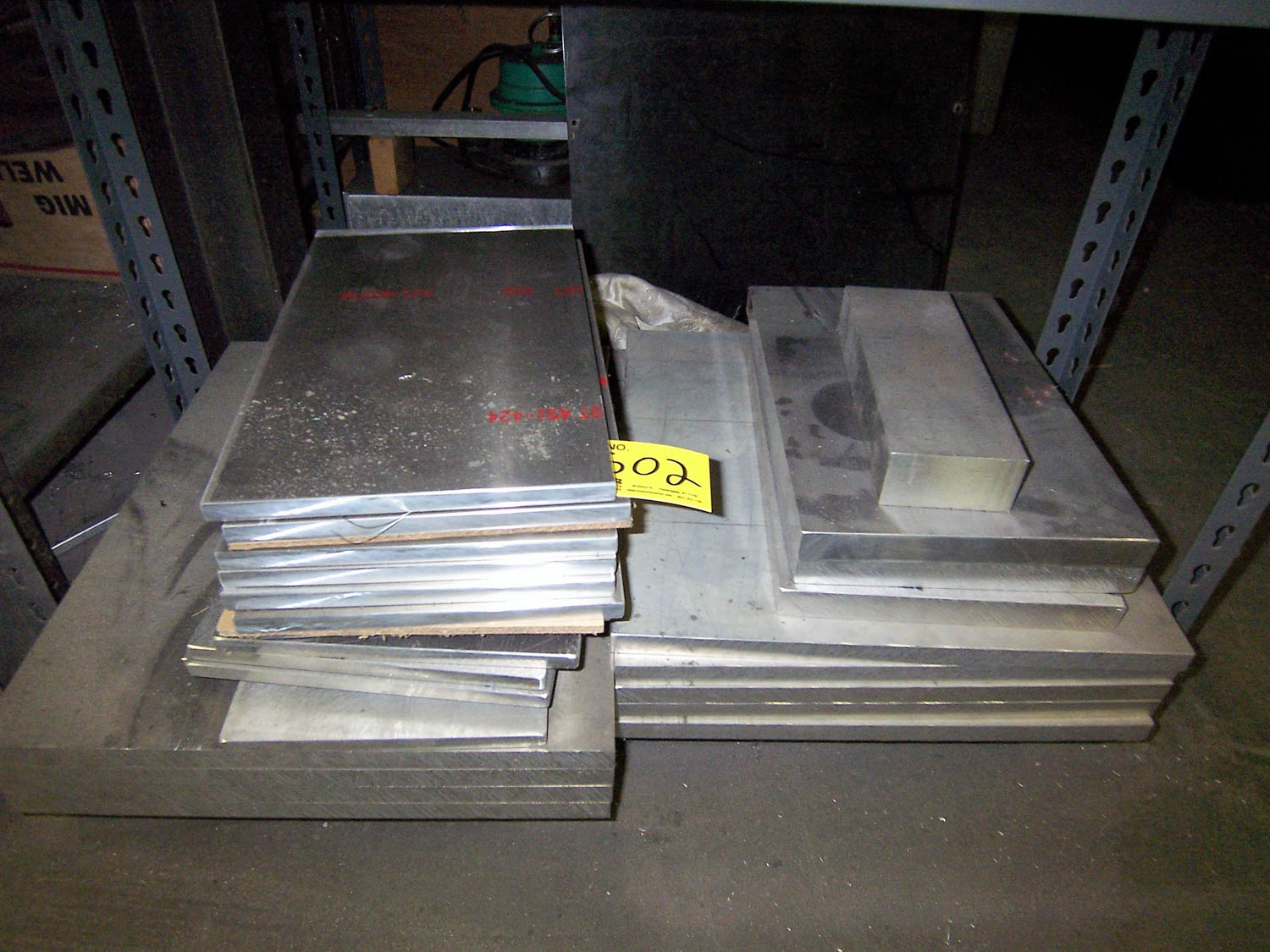 LOT OF ALUMINUM JIG PLATE