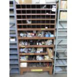 Lawson Cubby Style Storage Cabinet w/ Misc Hardware (SOLD AS-IS - NO WARRANTY)