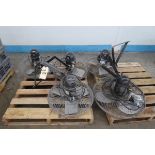 Wall Fans (5) (SOLD AS-IS - NO WARRANTY)