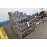 Pallets of Plastic Crates (SOLD AS-IS - NO WARRANTY)