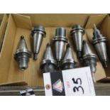 CAT-40 Taper Tooling (8) (SOLD AS-IS - NO WARRANTY)