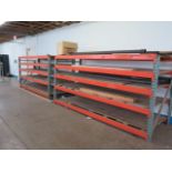 Pallet Racking (2 Sections) (SOLD AS-IS - NO WARRANTY)