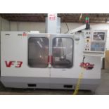 1999 Haas VF-3 4-Axis CNC VMC s/n 19262 w/ Haas Controls, 20-Station ATC, SOLD AS IS