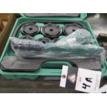 Utziko 15 Ton Hydraulic Knockout Punch Set (NEW) (SOLD AS-IS - NO WARRANTY)