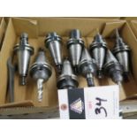CAT-40 Taper Tooling (9) (SOLD AS-IS - NO WARRANTY)