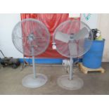 Shop Fans (2) (SOLD AS-IS - NO WARRANTY)