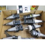 CAT-40 Taper ER32 Coller Chucks (8) (SOLD AS-IS - NO WARRANTY)