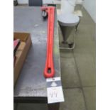 Ridgid 48" Pipe Wrench (SOLD AS-IS - NO WARRANTY)