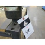 ETM 40-Taper Tooling Block w/ Bench (SOLD AS-IS - NO WARRANTY)