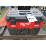Milwaukee Vacuum (NO BATTERY) (SOLD AS-IS - NO WARRANTY)