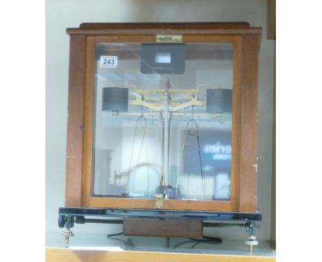 Mahogany Armstrongs Manchester Aneroid barometer