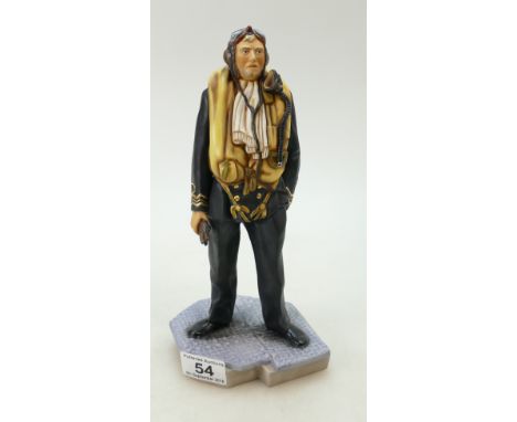 Ashmor Worcester Porcelain Royal Navy Fleet Air Arm Pilot, boxed