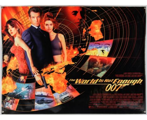 James Bond The World Is Not Enough (1999), British Quad, 40 x 30 inches, rolled, double sided Director Michael Apted Stars Pi