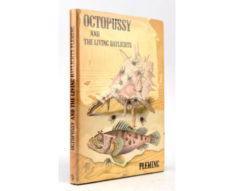 James Bond Ian Fleming - Octopussy and The Living Daylights, Jonathan Cape, 1966, first edition first printing hardback book,