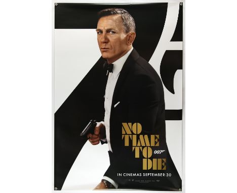 James Bond No Time To Die (2021), US 1 Sheet, Advance, dated September 30th, 40 x 27 inches, rolled, double sided Director Ca