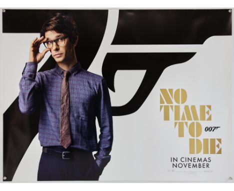 James Bond No Time To Die (2021), British Quad, Character set of 6, Advance, November release date, 40 x 30 inches, rolled, d