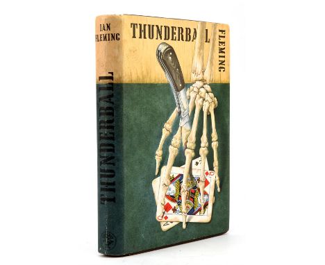 James Bond FLEMING (Ian) Thunderball, Jonathan Cape, 1961, first edition hardback book, the authors first novel in the Blofel