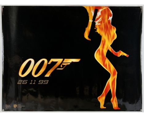 James Bond The World Is Not Enough (1999), British Quad, Teaser, 40 x 30 inches, rolled, double sided Director Michael Apted 
