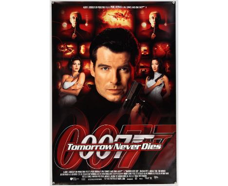 James Bond Tomorrow Never Dies (1997), US One Sheet, 40 x 27 inches, rolled  Director Roger Spottiswoode Stars Pierce Brosnan