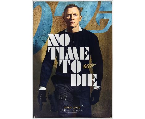 James Bond No Time To Die (2021), US 1 Sheet, Advance, dated April 2020, 40 x 27 inches, rolled, double sided Director Cary J