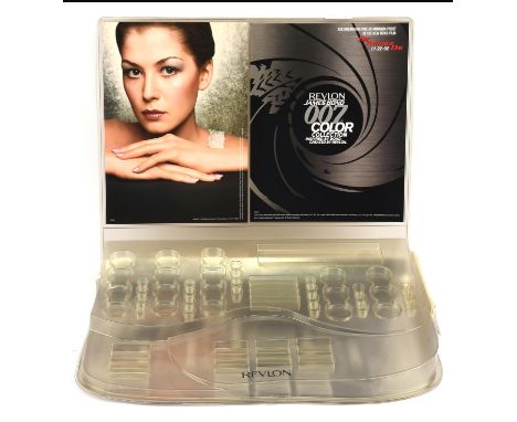 James Bond Die Another Day (2002) Revlon James Bond Colour Collection Counter stands including Miranda Frost Nail Enamel Lase