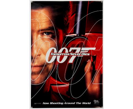 James Bond Tomorrow Never Dies (1997), US 1 Sheet, Production Teaser, 40 x 27 inches, rolled Director Roger SpottiswoodeStars