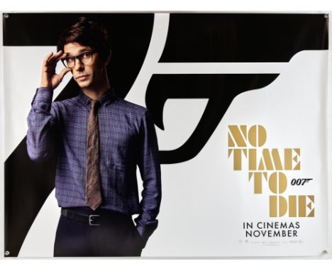 James Bond No Time To Die (2021), British Quad, Character set of 6, Advance, November release date, 40 x 30 inches, rolled, d