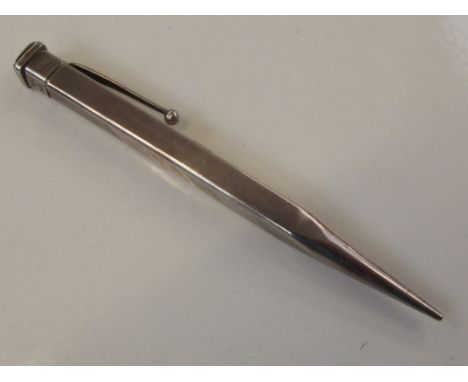 Silver engine turned Yard O Led propelling pencil