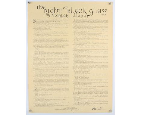 Berni Wrightson and Harlan Ellison Signed Limited edition prints  includes, Berni Wrightson, Limited edition print, Graphic C