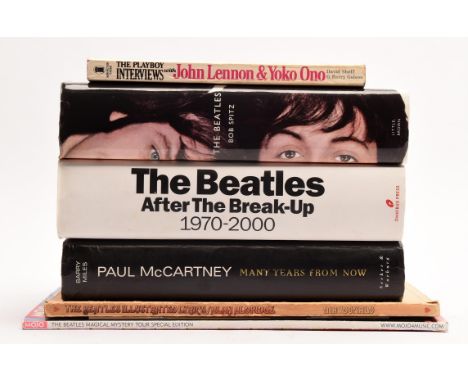 The Beatles: a group of seven related first edition books, includes, SPITZ (Bob). The Beatles: The Biography, first US. editi