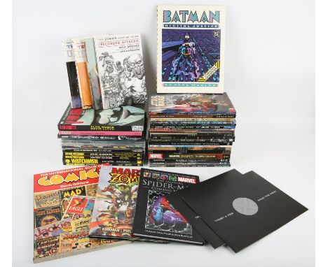 Graphic Novels and Comics  a group of 40+ hardback first edition books and comics, includes, MILLER (Frank). Elektra Assassin