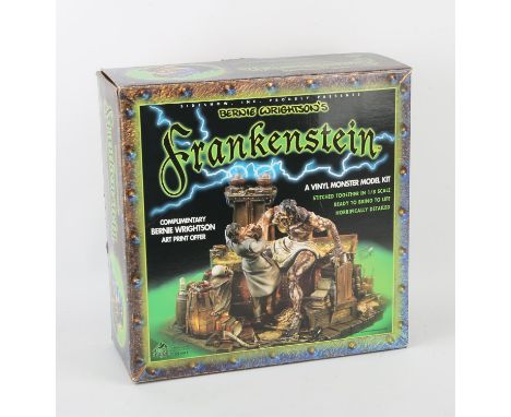 Frankenstein - Bernie Wrightson Vinyl Monster Model Kit 1/8 scale, boxed. 