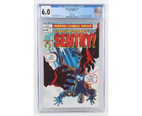 Marvel Comics: New Avengers, No. 7, Neal Adams variant, CGC Universal Grade 6.0 (June 2005) a single issue, first appearance 