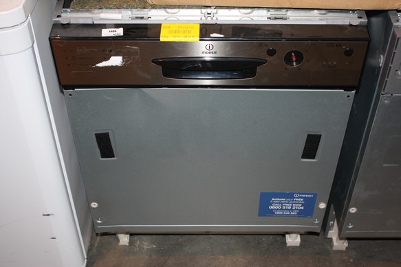 indesit semi integrated dishwasher