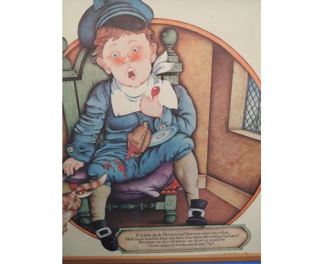 A 1970's print, advertising Sketchley Dry Cleaners