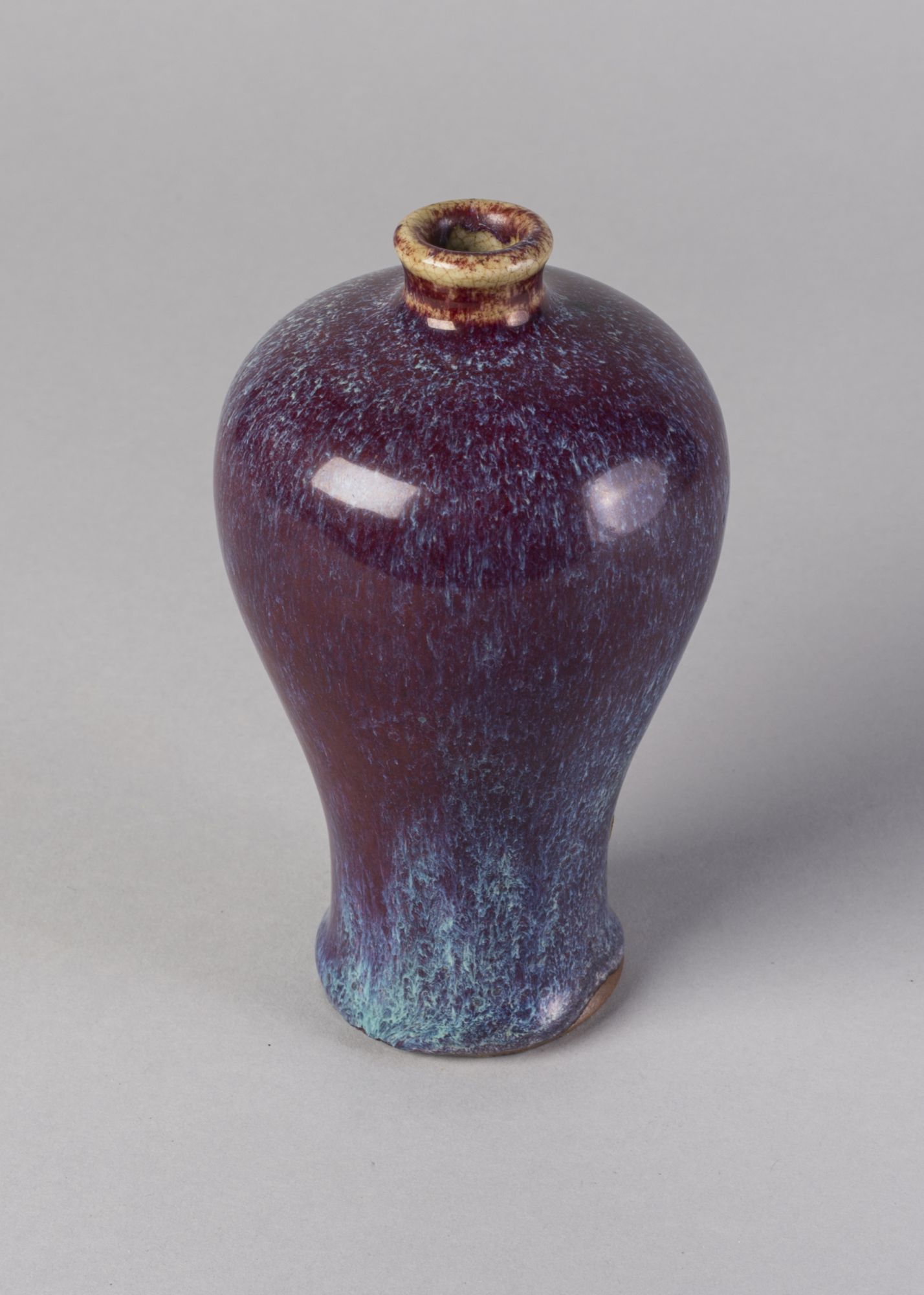 A fine Chinese flambé meiping vase, Qing dynasty, 18th century, with ...