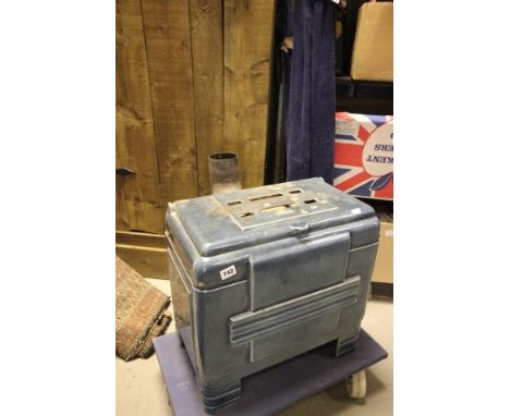 Vintage French Enamel Fire