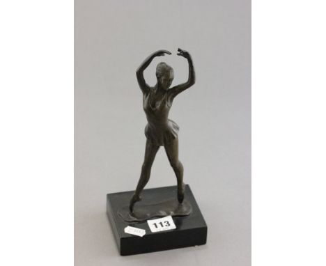 Bronze Ballerina signed B A Tipton