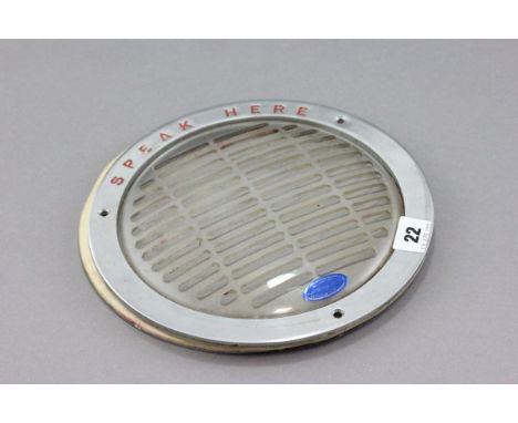Vintage Melaphone Speaker Grid
