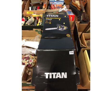 A Titan chainsaw