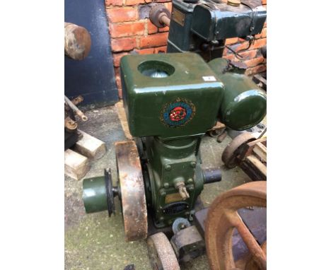 A Ruston and Hornsby stationary engine