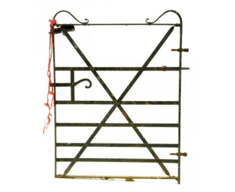 AN IRON GATE 133 X 100CM 