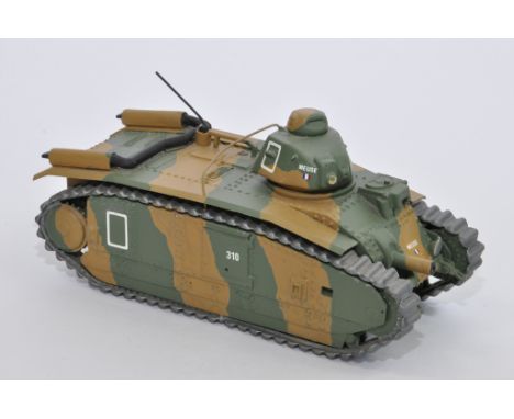 Gasoline 1/48 Resin Conversion of Renault FT7 French Army Tank WW2. NM with original box.