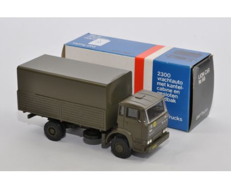 Lion Car 1/50 DAF Dutch Army Truck. No. 68. NM in E Box.